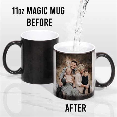 Custom picture magic cups